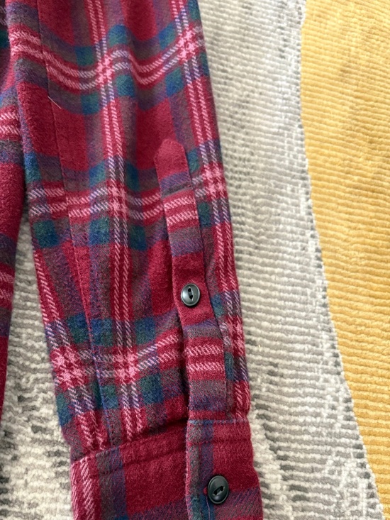 Red, Green, and Blue Plaid Button Down Top- Madewell - Picture 7 of 7